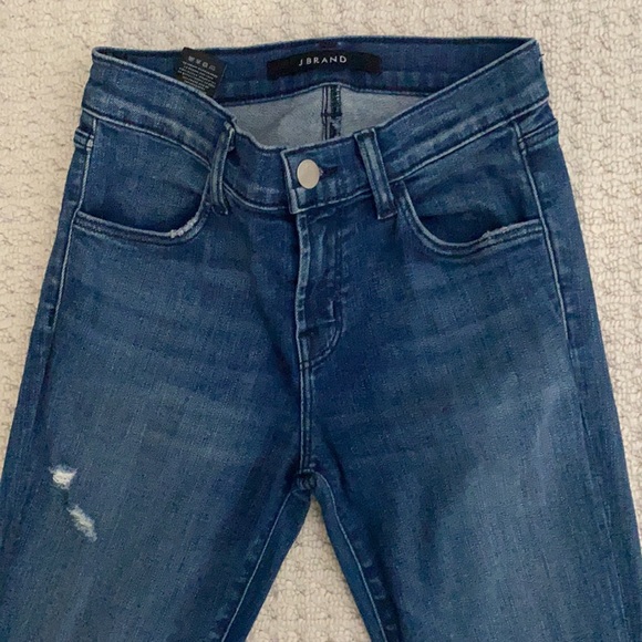 Aritzia J Brand blue skinny jeans - size 24 “MYSTIC” - Picture 4 of 6